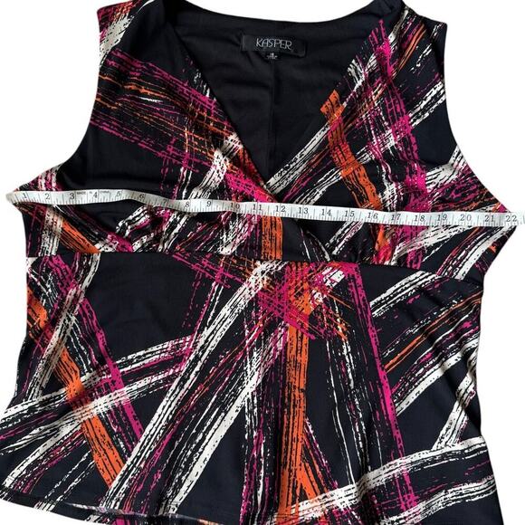 NWT Sleeveless Wrap Blouse - Picture 4 of 6